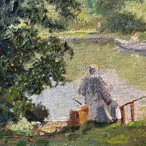 Jos (Joseph - Josef) TILLEUX (1896-1978): Vissen en een boottocht.