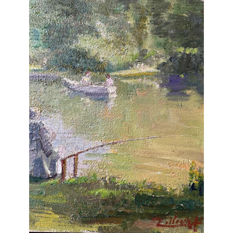 Jos (Joseph - Josef) TILLEUX (1896-1978): Fishing and a boat trip.