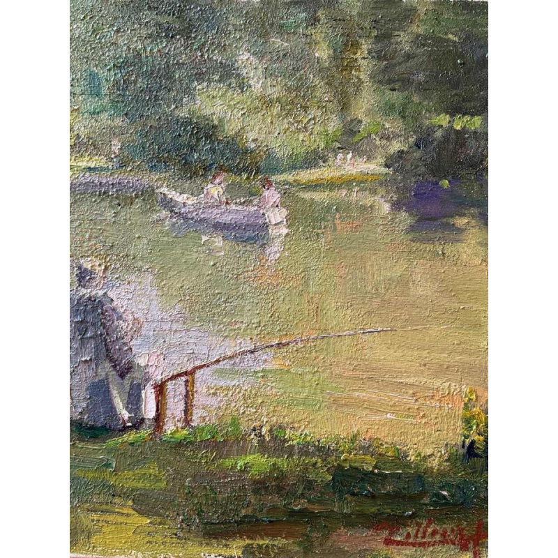 Jos (Joseph - Josef) TILLEUX (1896-1978): Fishing and a boat trip.