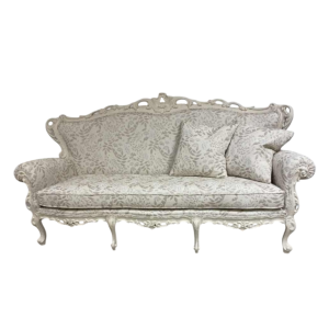 Completely reupholstered baroque sofa, Italian manufacture, ca 1950-1960