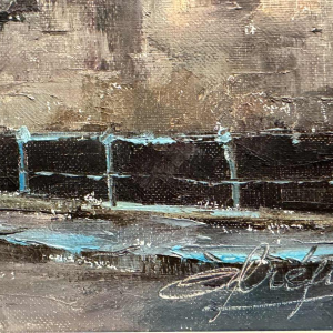 Alphonse CREPIN (1931-2010): « Namur vue vers la Cathédrale »