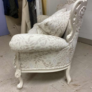 Canapé baroque entièrement regarnis, fabrication italienne, ca 1950-1960