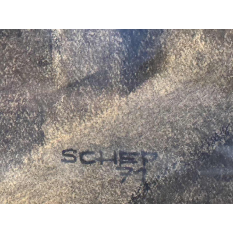 Roger SCHEP (-2007) « Namur Fumal street - 1971 »