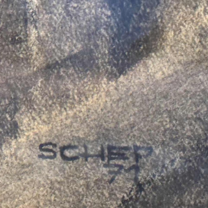 Roger SCHEP (-2007) « Namur Fumal street - 1971 »