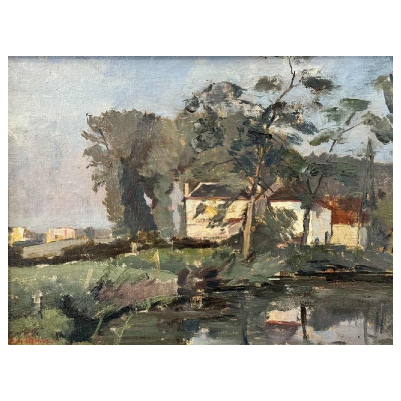 Eliane de Meuse (1899-1993): « Les étangs ? à Forest »