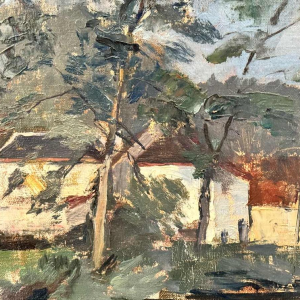 Eliane de Meuse (1899-1993): « Les étangs ? à Forest »