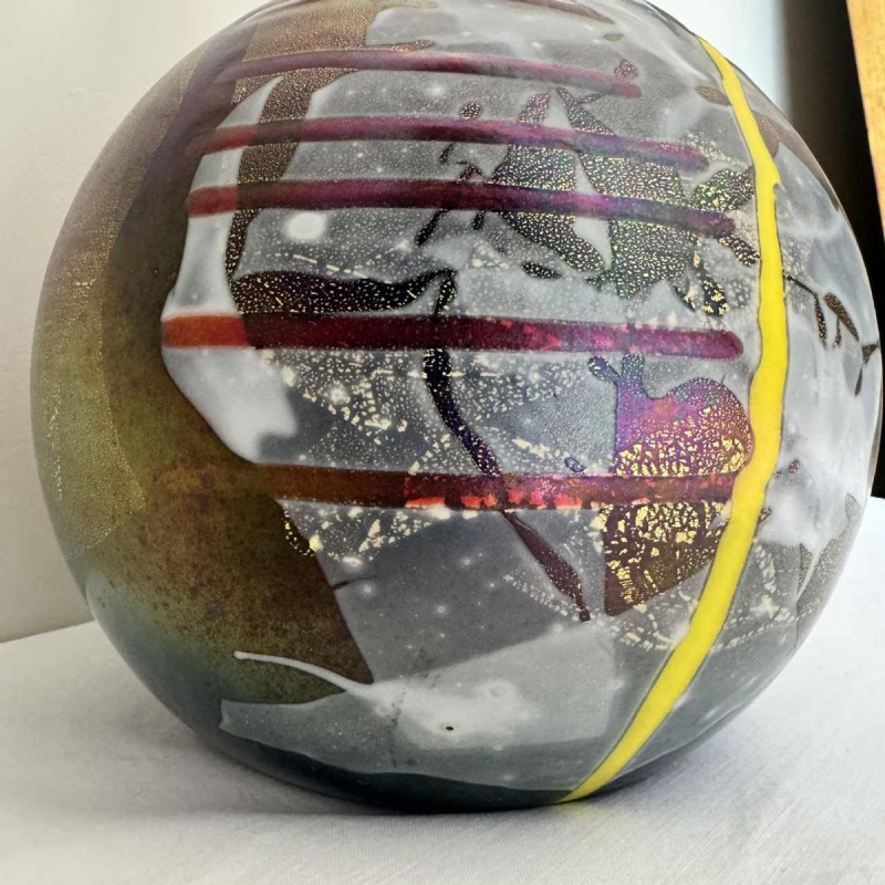 Fernando AGOSTINHO vase with inclusions