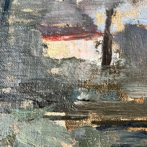 Eliane de Meuse (1899-1993): Vijvers ? in het bos.