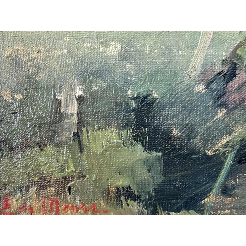 Eliane de Meuse (1899-1993): « Les étangs ? à Forest »