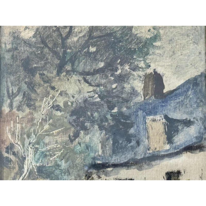 Albert DANDOY (1885-1977): « Old water mill  on Houyoux river Namur