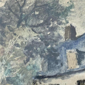 Albert DANDOY (1885-1977): « Oude watermolen op Houyoux rivier Namen »