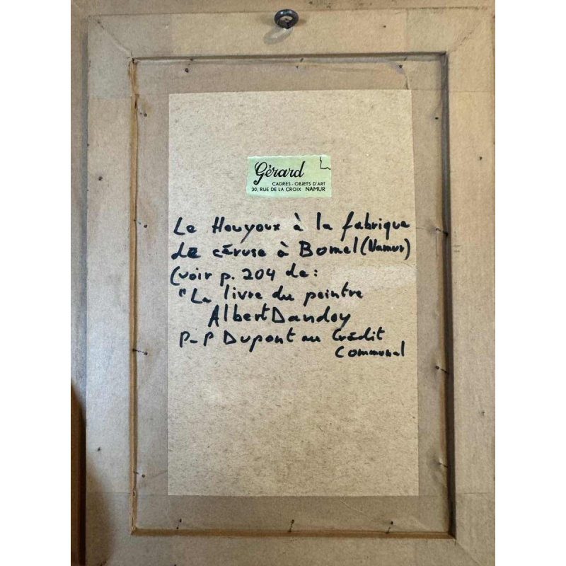 Albert DANDOY (1885-1977): « Oude watermolen op Houyoux rivier Namen »