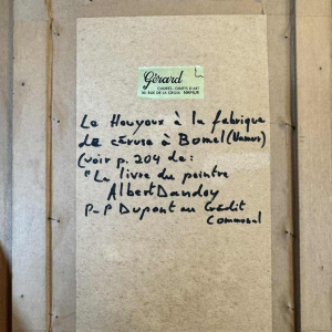 Albert DANDOY (1885-1977): « Moulin sur le Houyoux à Bomel - Namur»