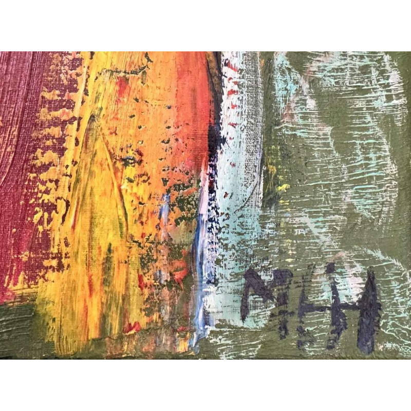 Monogram MH ? Kunstenaar nog te identificeren. Peter Hermans ?