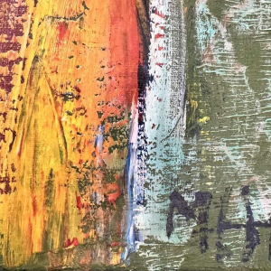 Monogram MH ? Kunstenaar nog te identificeren. Peter Hermans ?