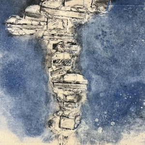 René MELS (1909-1977): épreuve détat (gravure au carborundum)