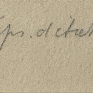 René MELS (1909-1977): épreuve détat (gravure au carborundum)