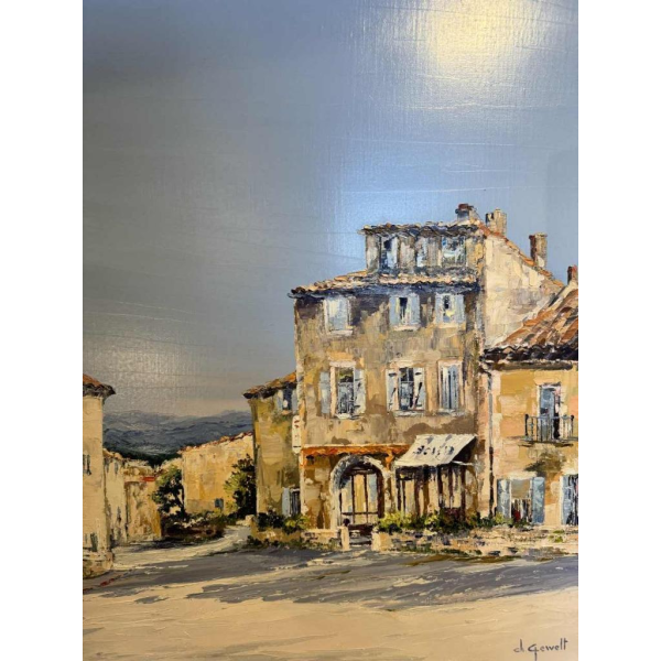 Christiane GEWELT (1941-2001): Gordes