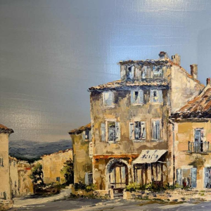 Christiane GEWELT (1941-2001): Gordes