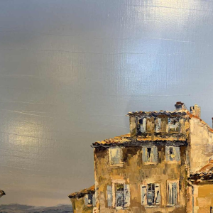 Christiane GEWELT (1941-2001): «  Gordes »