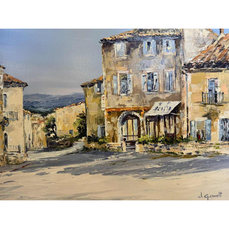 Christiane GEWELT (1941-2001): Gordes