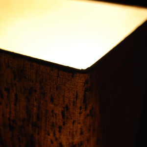 Paire de lampes à poser signées F L , style " Brutalist ", Pierre & Agate, 1970