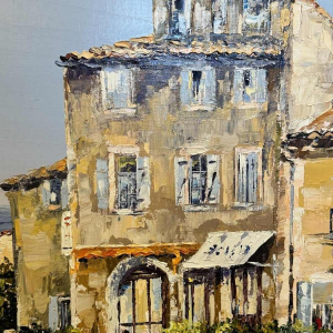 Christiane GEWELT (1941-2001): Gordes