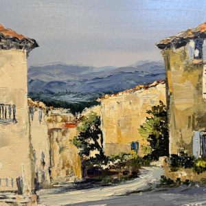 Christiane GEWELT (1941-2001): Gordes