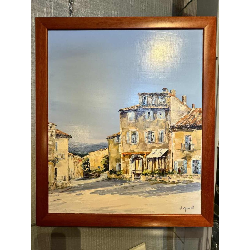 Christiane GEWELT (1941-2001): Gordes