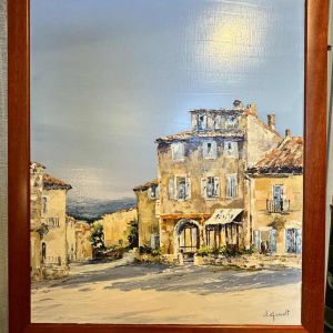 Christiane GEWELT (1941-2001): Gordes