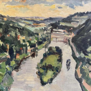 Pieter VAN MOL (1906-1988): « La Meuse à Lustin »