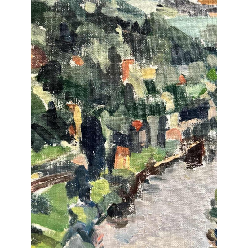 Pieter VAN MOL (1906-1988): « The Meuse in Lustin »