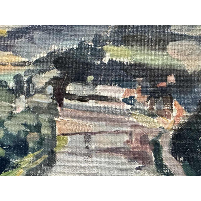 Pieter VAN MOL (1906-1988): « La Meuse à Lustin »