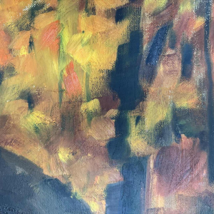 Milo DARDENNE (1938-): « Everzwijn » schilderij op doek