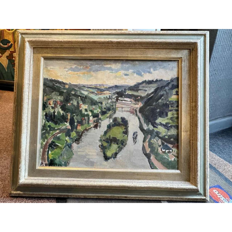 Pieter VAN MOL (1906-1988): « De Maas in Lustin »