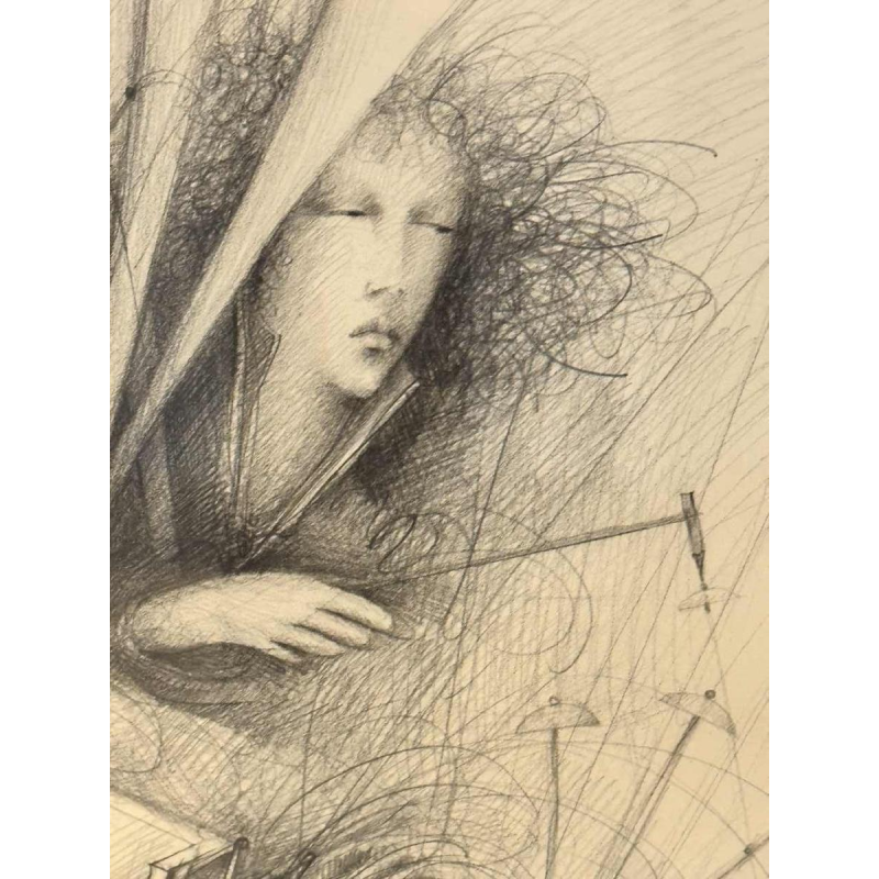 Jean-Claude Dresse (1946-): « Musiciennes »