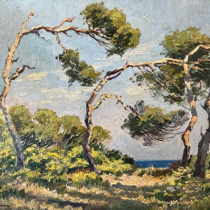 By BIEMME Gaston (end of the 19th-early 20th c.: Landscape of the moors