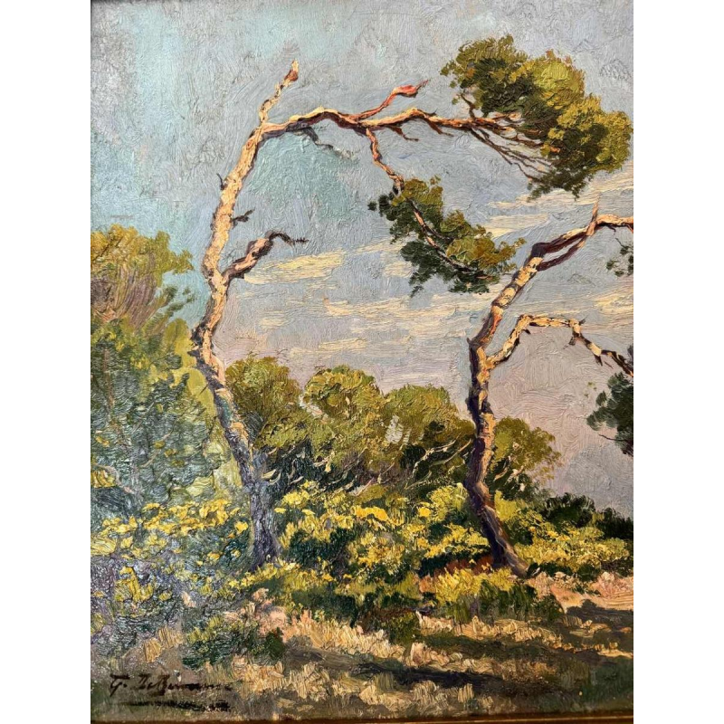 By BIEMME Gaston (end of the 19th-early 20th c.: Landscape of the moors