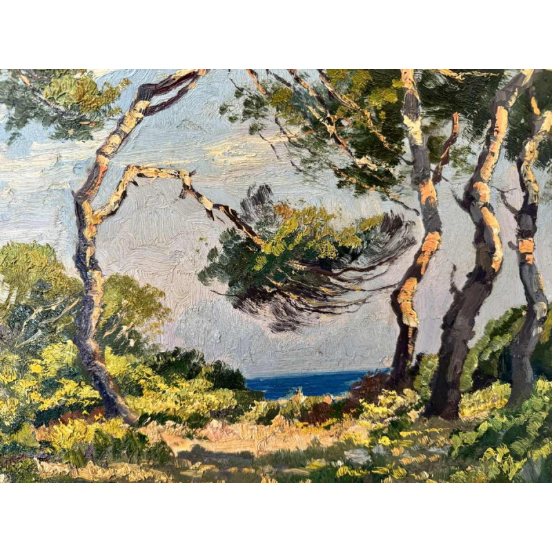 By BIEMME Gaston (end of the 19th-early 20th c.: Landscape of the moors