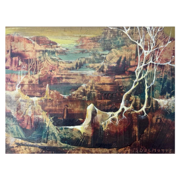 Marcel DELMOTTE (1901-1984): surreal landscape