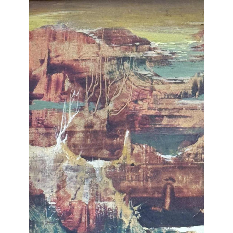 Marcel DELMOTTE (1901-1984): surreal landscape