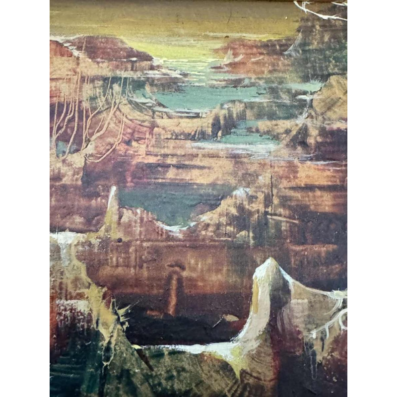 Marcel DELMOTTE (1901-1984): surreal landscape