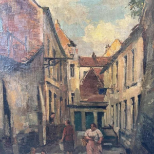 Jean VAN CLEEMPUT (1881-1953): scène van het leven