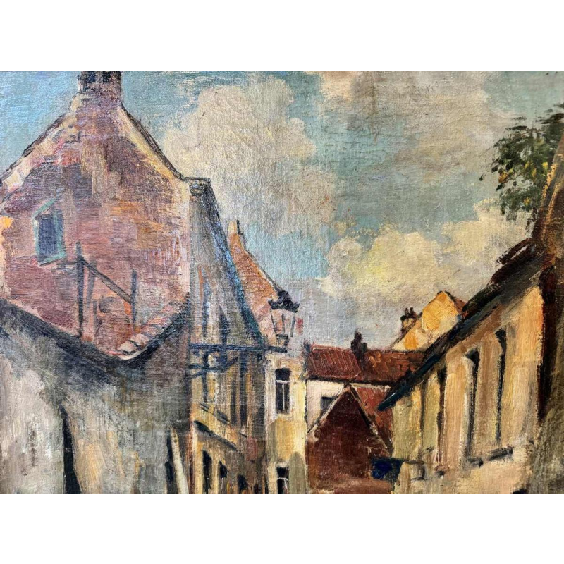 Jean VAN CLEEMPUT (1881-1953): scène de vie