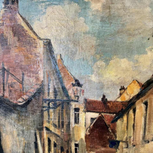 Jean VAN CLEEMPUT (1881-1953): scène van het leven