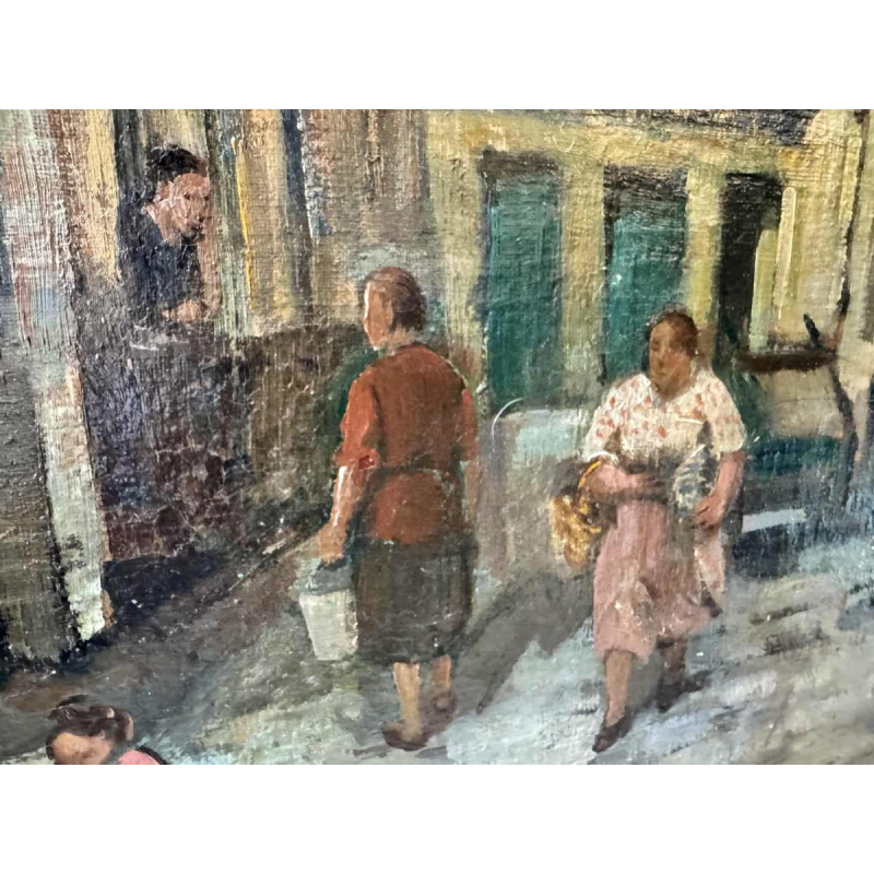 Jean VAN CLEEMPUT (1881-1953): scene of life