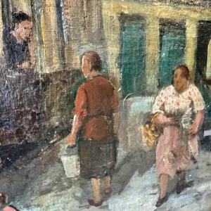 Jean VAN CLEEMPUT (1881-1953): scène de vie