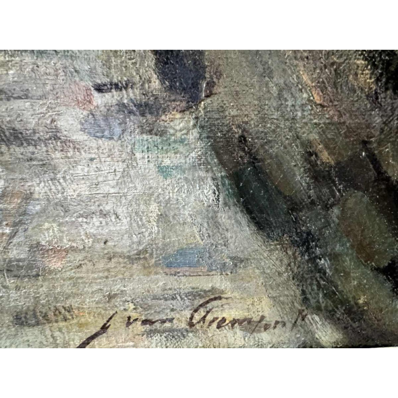 Jean VAN CLEEMPUT (1881-1953): scène de vie