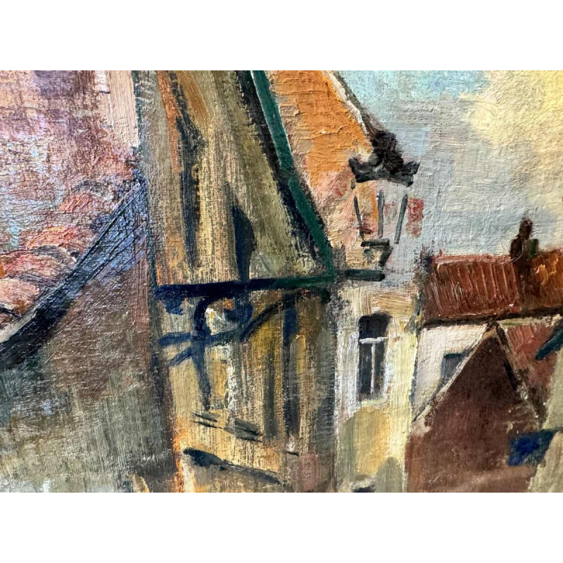 Jean VAN CLEEMPUT (1881-1953): scene of life