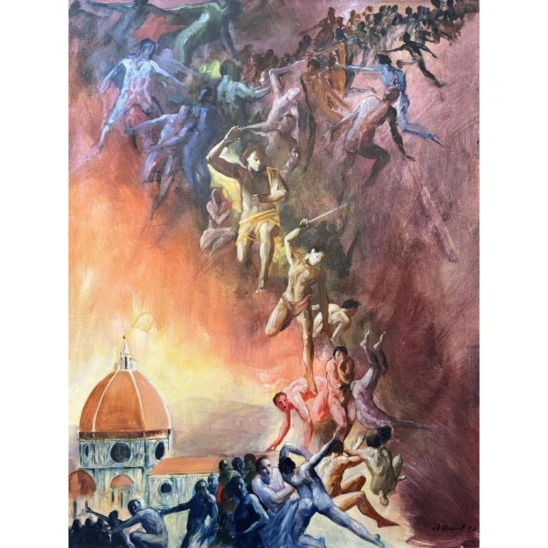 Christian HOCQUET (1935-2014): « The last judgement »